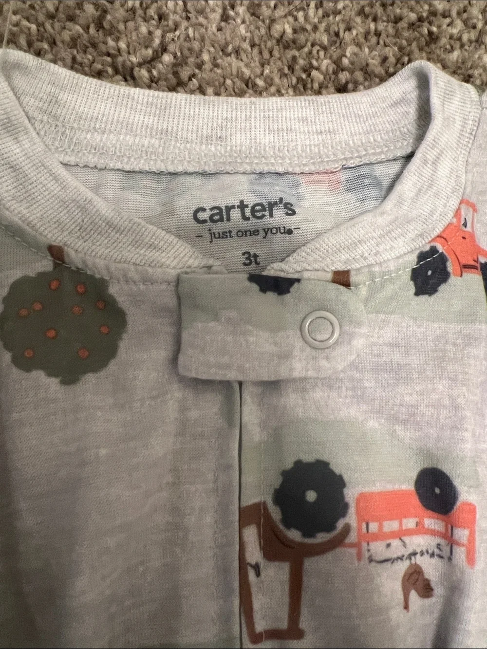 Carter's Navy, Teal & Mint Woodland Animal Sleep Sack Bundle